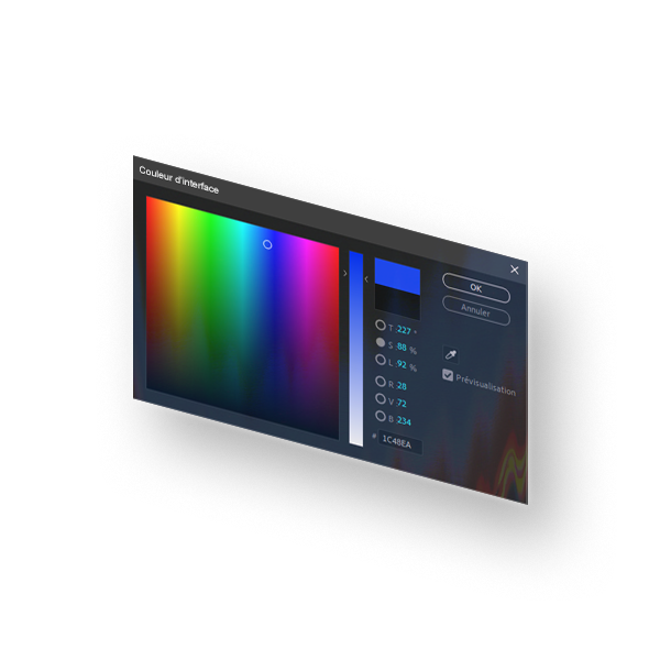 Change Interface Color Change Interface Color